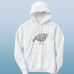 Fun Guinea Hen Bird Hoodie