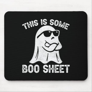 Fun Halloween Boo Ghost Costume This is Some Boo S Mouse Pad