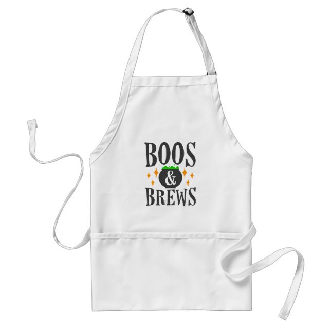 Fun Halloween Cauldron Standard Apron (Front)