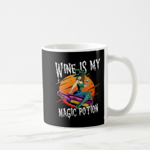 Fun Halloween Drinking Witch Magic Wine Drinker Coffee Mug