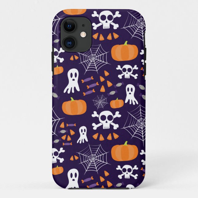 Fun Halloween Pattern Case-Mate iPhone Case (Back)