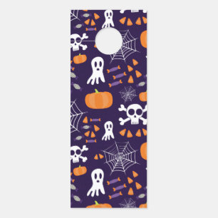 Fun Halloween Pattern Door Hanger