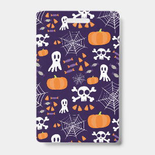 Fun Halloween Pattern ID Badge