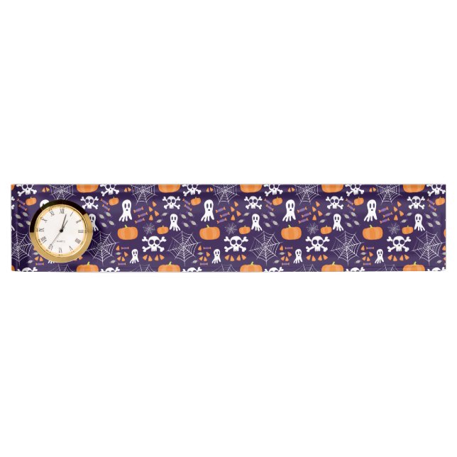 Fun Halloween Pattern Nameplate (Front)
