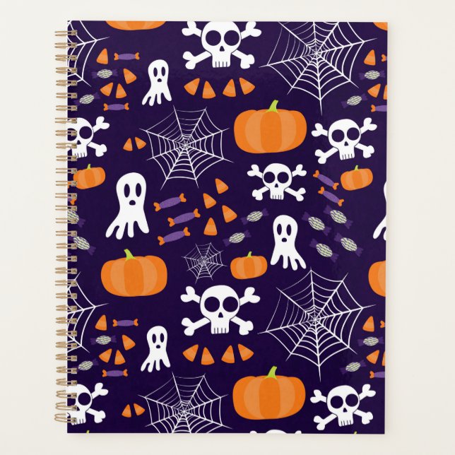 Fun Halloween Pattern Planner (Front)