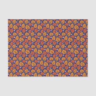 Fun Halloween Pumpkin Patterned Tissue Paper