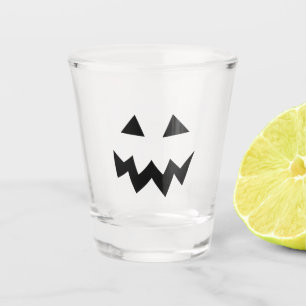 Fun Halloween shot glass for orange liquor drinks