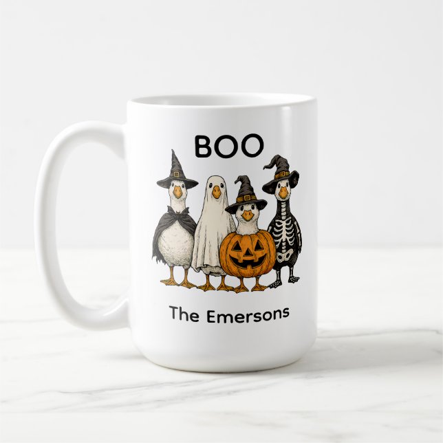 Fun Halloween Spooky  Coffee Mug (Left)