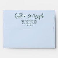 Fun Handwritten Unique Pastel Summer Wedding
