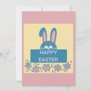 Fun Happy Easter Bunny Invitation