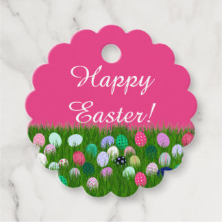 Fun Happy Easter! Eggs Gift Favour Tags