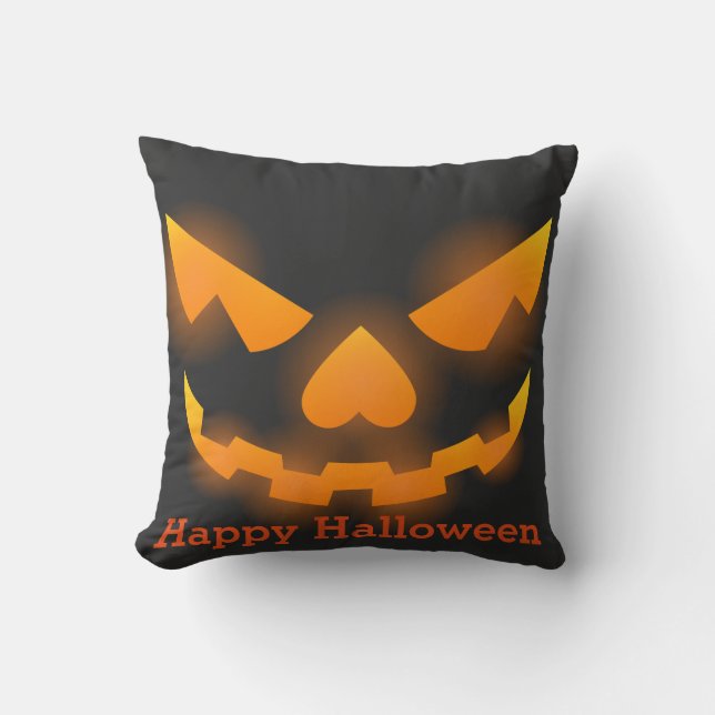 Fun Happy Halloween Cushion (Front)