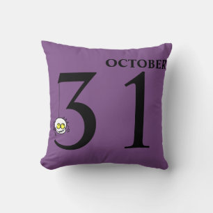 Fun Happy Halloween October 31st Cushion