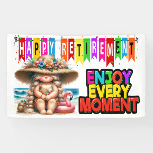 FUN HAPPY RETIREMENT  BANNER