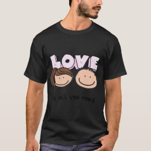 Fun happy stereo and amplifier vacuum tubes T-Shirt