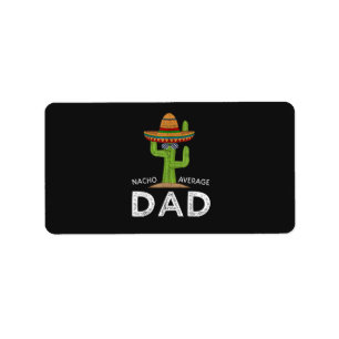 Fun Hilarious Dad Joke _ Funny Saying Dad Label