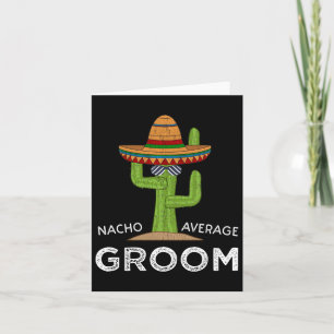 Fun Hilarious Groom Humour _ Funny Saying Groom Lo Card