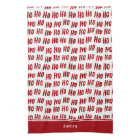 Fun Ho Ho Ho Text Red Holiday Pattern Christmas