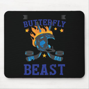 Fun Hockey Boys Ice Hockey  Mouse Pad
