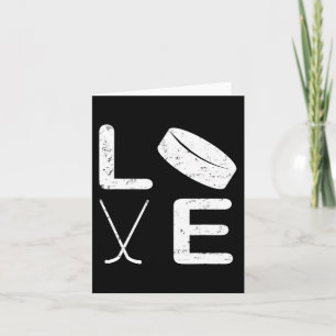 Fun Hockey Design For Kids Men Women Ice Hockey Pl Card