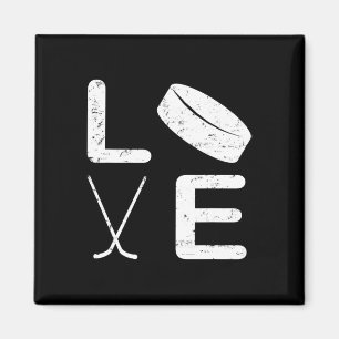 Fun Hockey Design For Kids Men Women Ice Hockey Pl Magnet