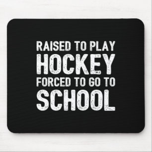 Fun Hockey For Kids Ice Hockey Lover Coach Mouse Pad