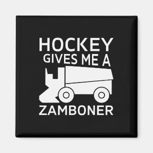 Fun Hockey Gives Me A Zamboner1 Magnet