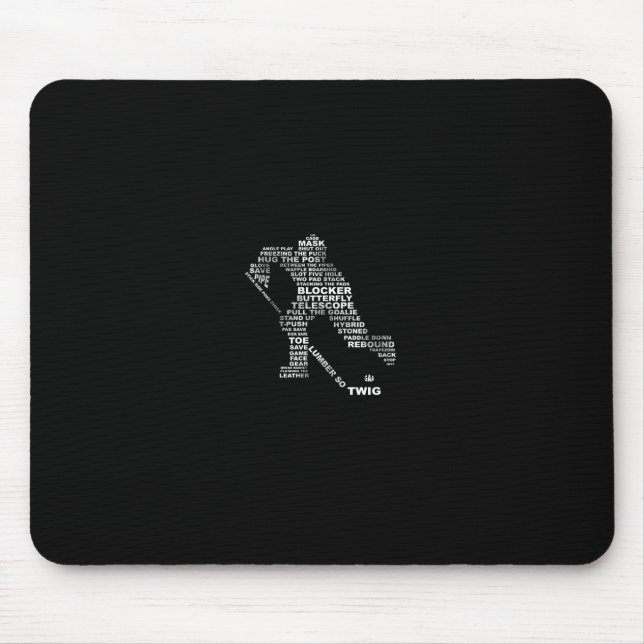 Fun  Hockey  - Ice Hockey Gift Mouse Pad (Front)