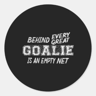 Fun hockey Ice Hockey Lover Coach Classic Round Sticker