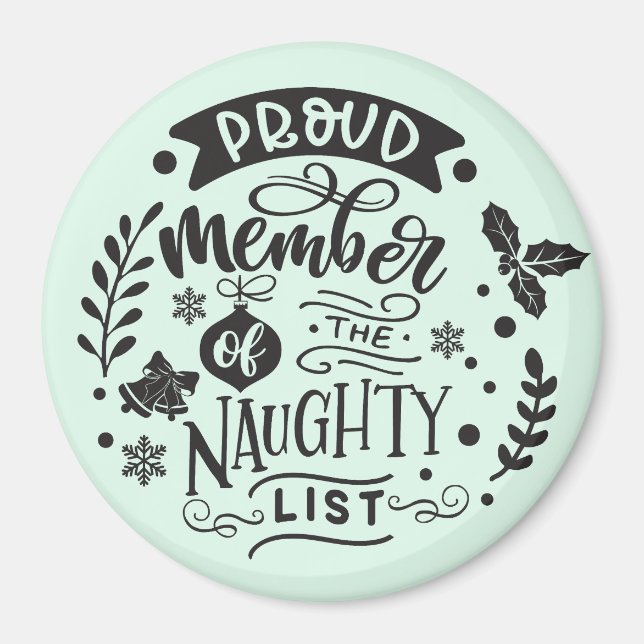 Fun Holiday Decor Magnet (Front)