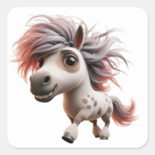 Fun Horse Stickers