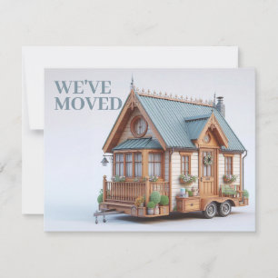 FUN HOUSE ON WHEELS, WE'VE MOVED Invitation
