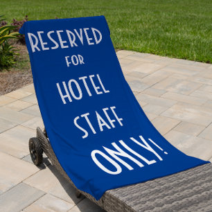 Fun humour beach towels