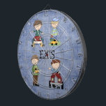 Fun Humour Dart Board Images Photos Ex's<br><div class="desc">Fun humour dartboard add your photo's or images customise your way! Bull's - eye! You’ve found the perfect custom dart board from ProfiledInk and Zazzle! Featuring vibrant colour printing, this regulation size dart board is easily customised with your images, text, and designs for a great gift or the perfect addition...</div>