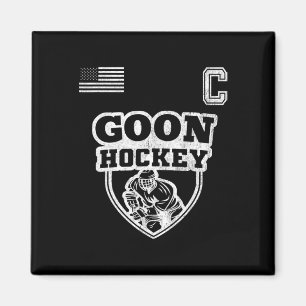 Fun Ice Hockey - Team Goon Captain Magnet