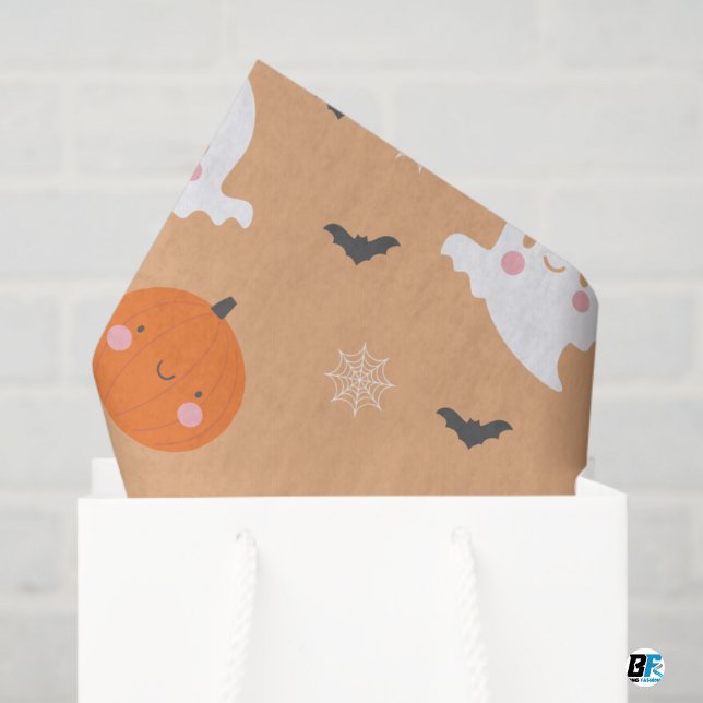 Fun Illustrative Maximalist Halloween Tissue Paper (Creator Uploaded)
