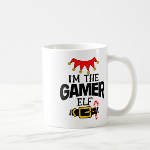 Fun Im The Gamer Elf Costumes Christmas Family Mat Coffee Mug