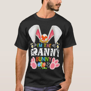 Fun I'm The Granny Bunny Matching Family Easter Pa T-Shirt