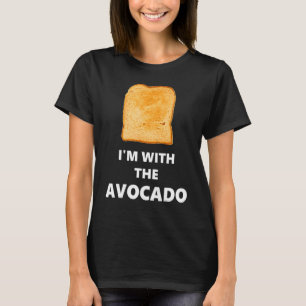 Fun I'm with the Avocado Toast Halloween Costume T-Shirt