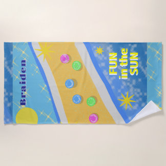 Fun in the Sun Beach Towel
