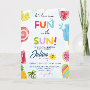 fun in the sun card