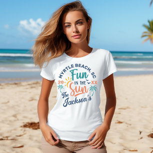 Fun in the Sun Family Vacation Beach Shirt