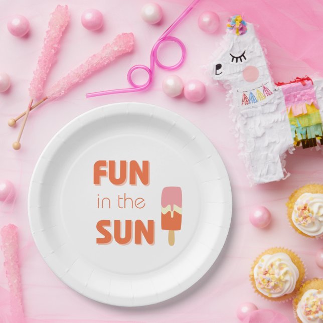 fun in the sun. Party Plates & Supplies (Party)