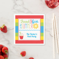 Fun in the Sun Pool Party Cute & Colourful