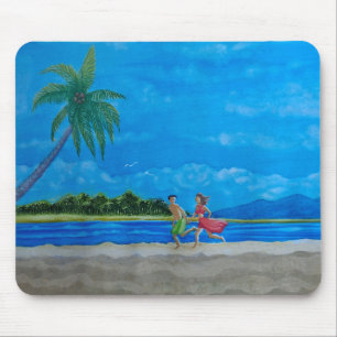 Fun in the Sun Run Mouse Pad