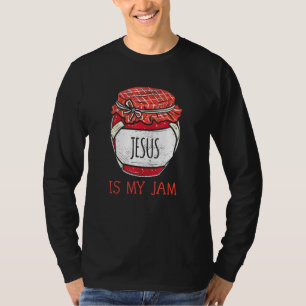 Fun Inspirational Religious Meme Cute Jesus Is My  T-Shirt