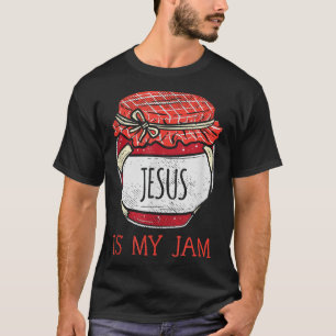 Fun Inspirational Religious Meme Cute Jesus Is My T-Shirt