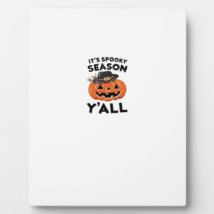 Fun It’s Spooky Season Y’all Pumpkin Design Plaque