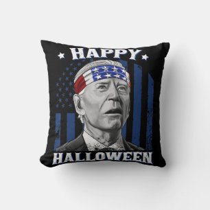 Fun Joe Biden Happy Halloween Confused For 4th Of  Cushion