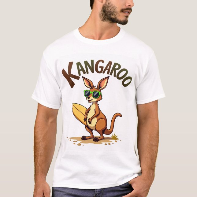 Fun Kangaroo T-Shirt (Front)